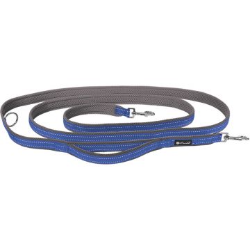 Petlando Outdoor Führleine mit Sicherheitsgriff, navy