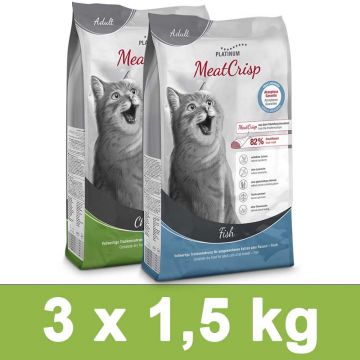 Platinum Katze Vorteilspack 4,5 kg (3x1,5kg)