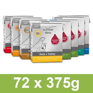 Platinum Vorteilspack Menu 6 Karton (72x375g)