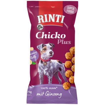 Rinti Snack Chicko PLUS Superfoods Ginseng Rolls 70g