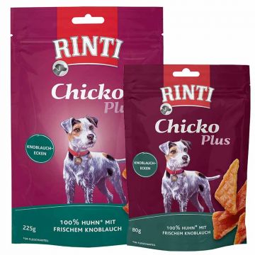 Rinti Snack Chicko Plus Huhn mit Knoblauch-Ecken