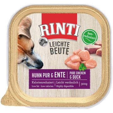 Rinti Leichte Beute Schale Huhn pur + Ente 300g