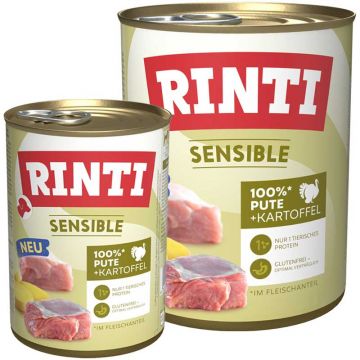 Rinti Sensible Pute + Kartoffeln