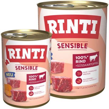 Rinti Sensible Rind + Süsskartoffel