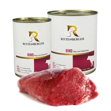 Ritzenberger Rind, Reis u. Hüttenkäse