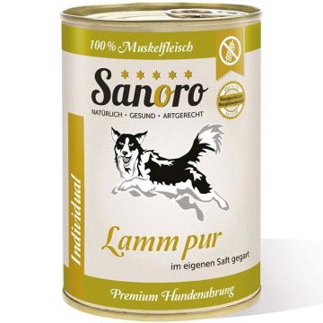 Sanoro Pures Muskelfleisch Lamm pur