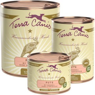 Terra Canis Pute Menü I mit Kartoffeln