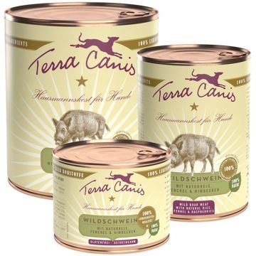 Terra Canis Wildschwein Menü