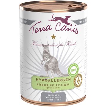 Terra Canis HYPOALLERGEN Känguru mit Pastinake 400g