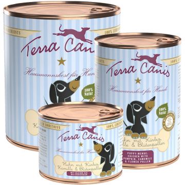 Terra Canis Welpen Menü HUHN