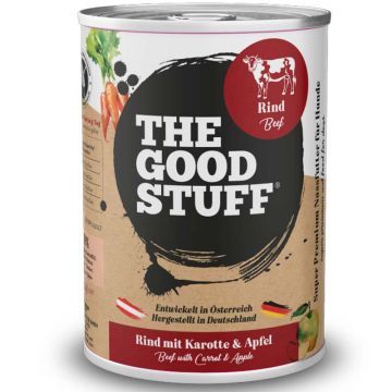 The Goodstuff Dose Rind mit Karotte und Apfel