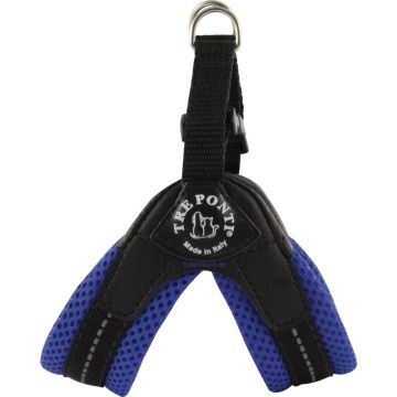 Tre Ponti Easy Fit Soft-Geschirr, atmungsaktiv, blau
