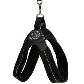 Tre Ponti Easy Fit Soft-Geschirr, atmungsaktiv, schwarz