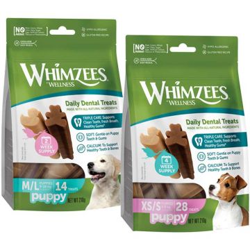 Whimzees Dog Snack Value Bag Puppy