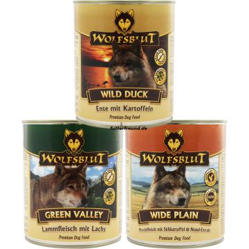Wolfsblut Nassfutter Sparpaket 800g