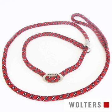 Wolters Moxonleine Everest, reflektierend, rot/schwarz
