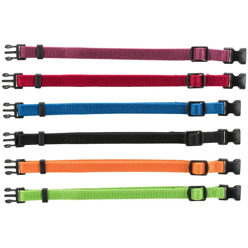 Welpenhalsbänder-Set, 6 Stück, 17-25cm/10mm