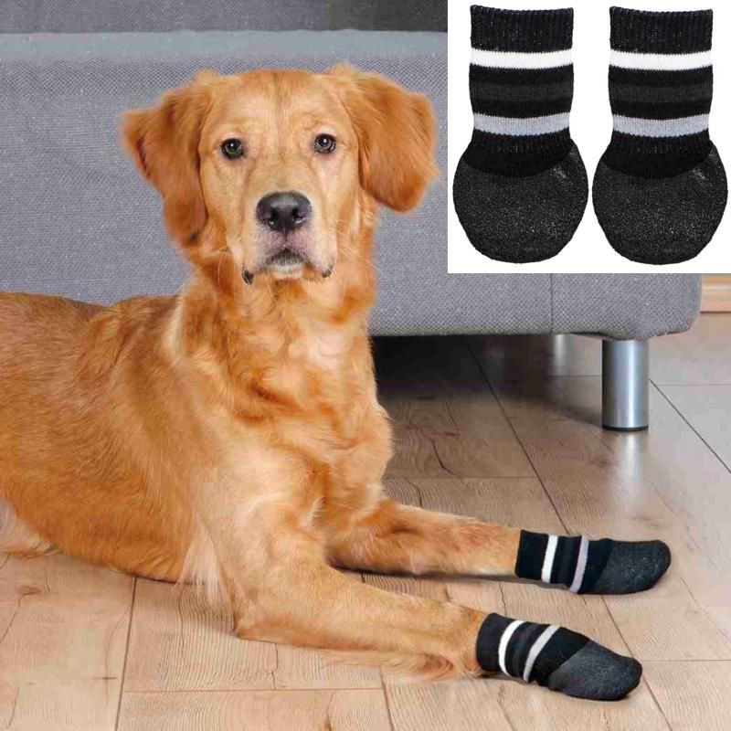 Hundesocken, Anti-Rutsch, XS-S, 2 St., schwarz