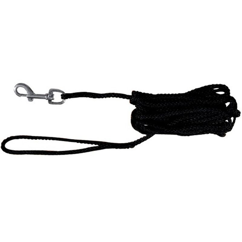 Schleppleine, Nylon, 5 m / 5 mm, schwarz