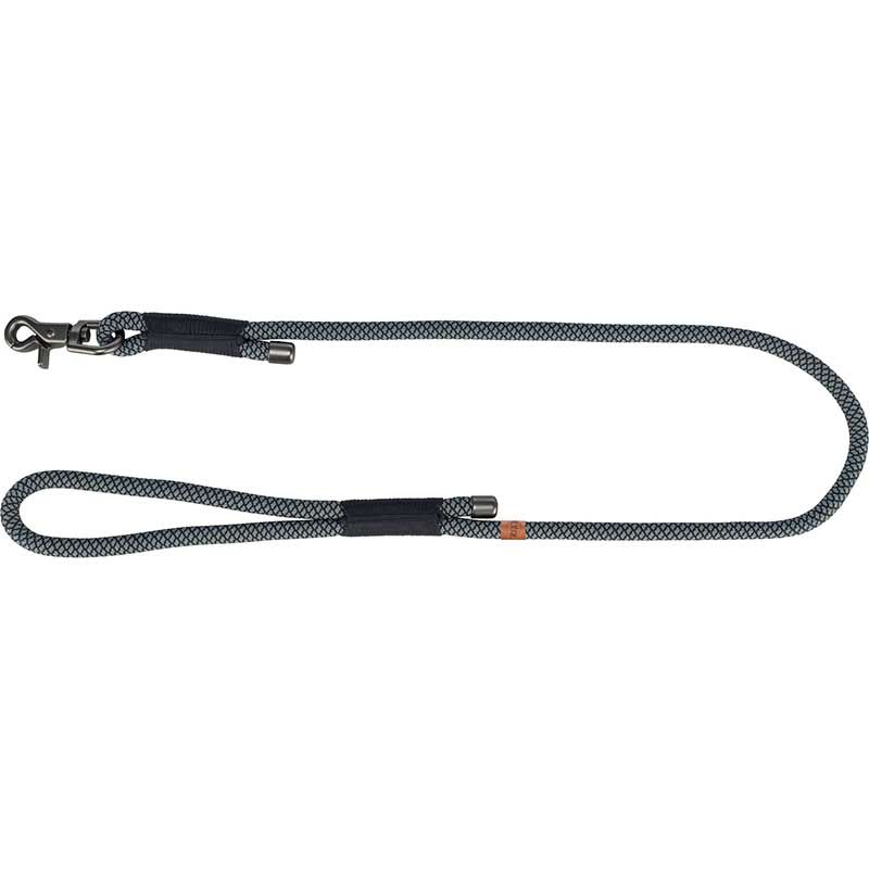 Soft Rope Leine, S-XL: 1,00 m/10 mm, schwarz-grau