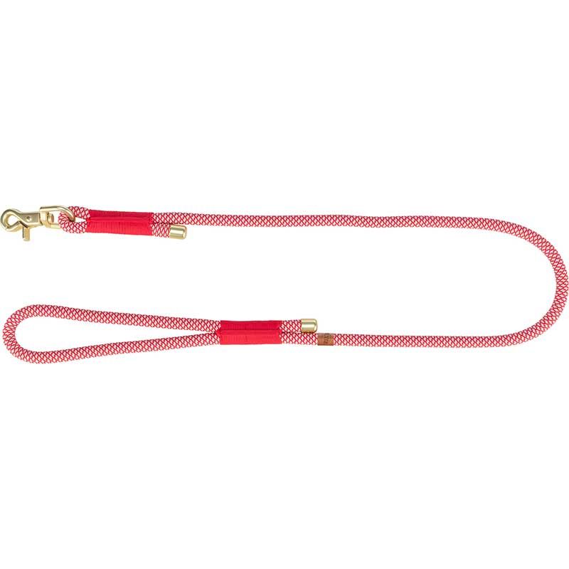 Soft Rope Leine, S-XL: 1,00 m/10 mm, rot-creme