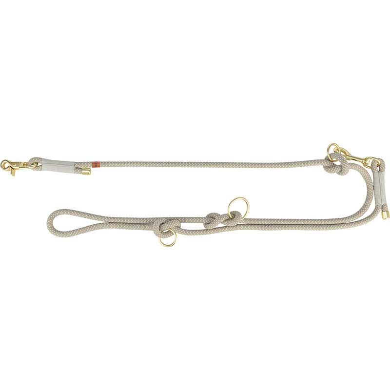 Soft Rope V-Leine, XS-S: 2,00 m/6 mm, grau-hellgrau
