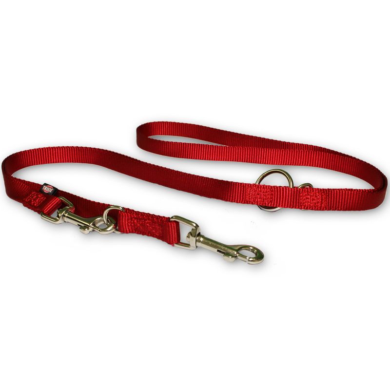 Premium V-Leine, M-L: 2,00 m/20 mm, rot