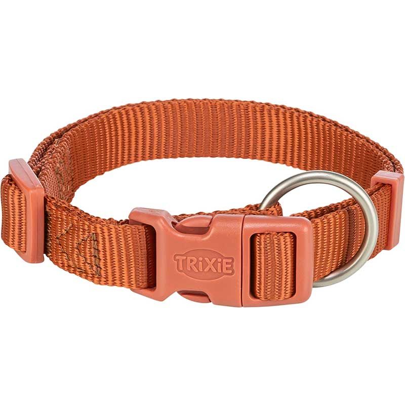 Premium Halsband, XXS-XS: 15-25 cm/10 mm, rost
