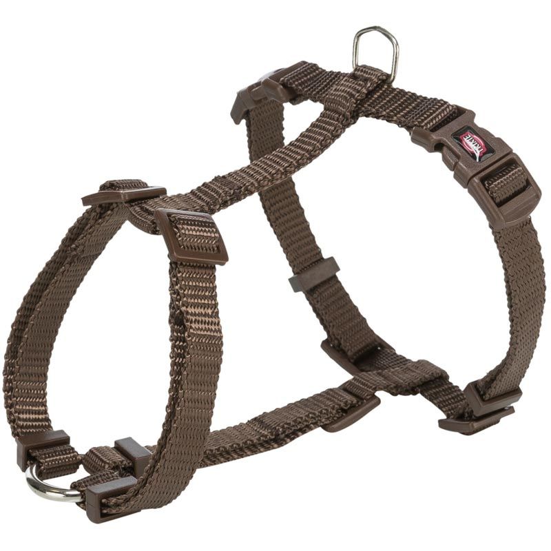 Premium H-Geschirr, XXS-XS: 20-32cm/10mm, haselnuss