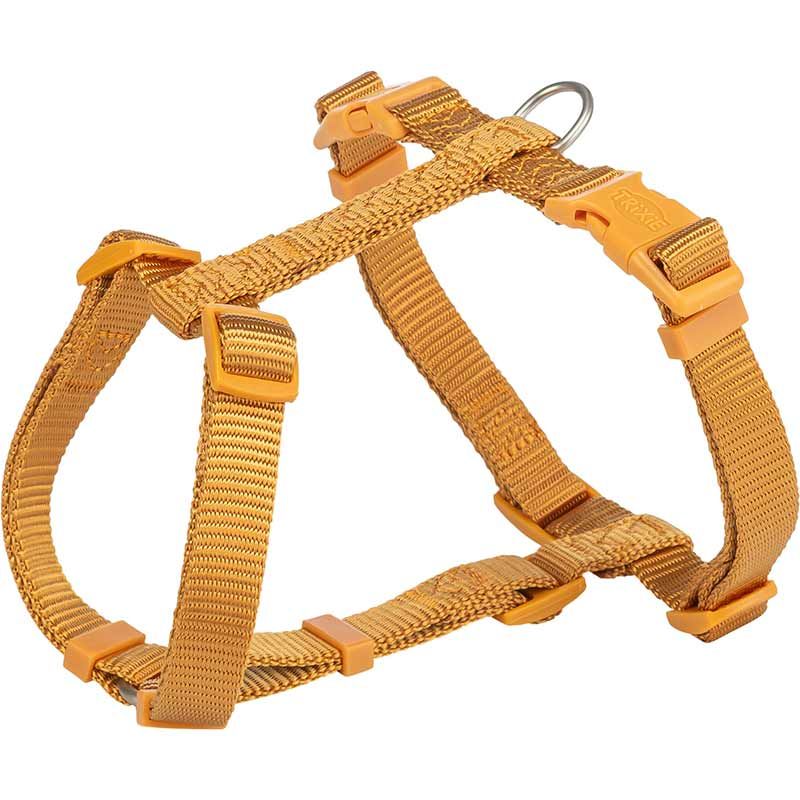 Premium H-Geschirr, XXS-XS: 20-32cm/10mm, curry