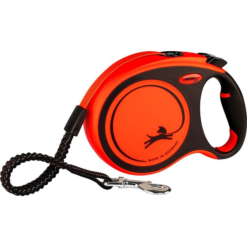 flexi XTREME, Gurt, Gr. L, 8m, schwarz/orange