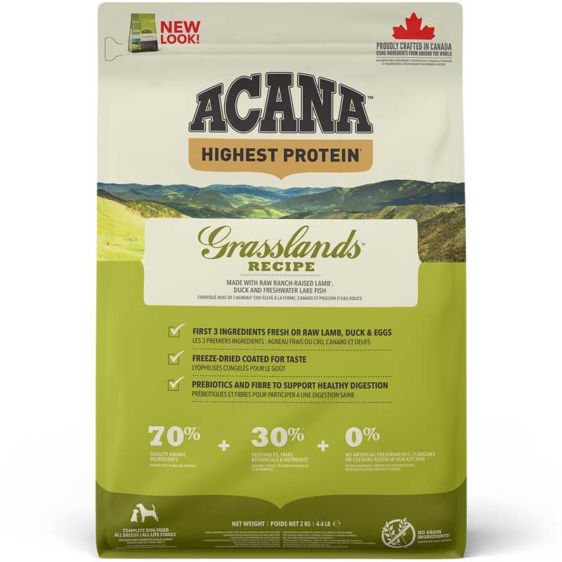 Acana Grasslands Dog Recipe 2 kg