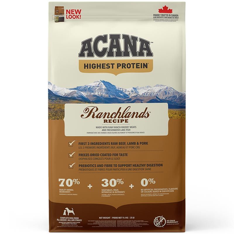 Acana Ranchlands Dog Recipe 11,4 kg