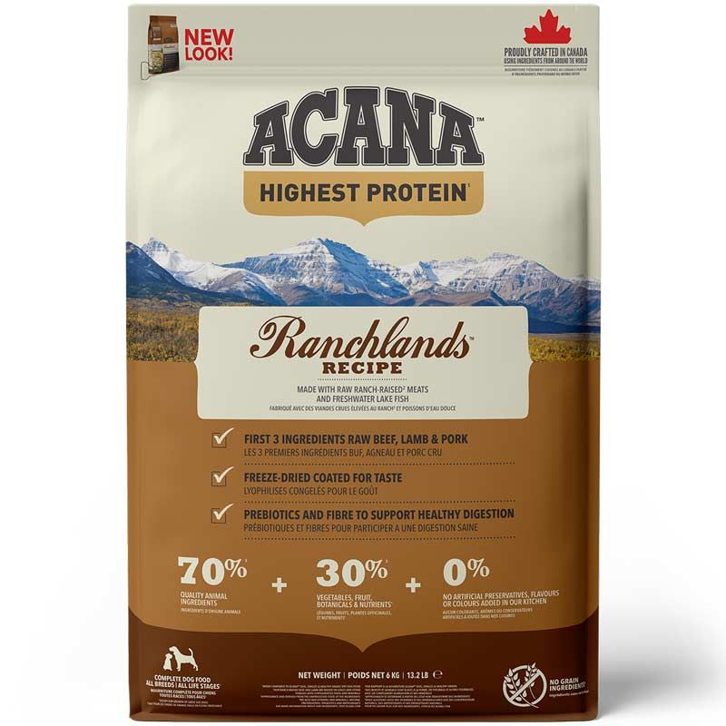 Acana Ranchlands Dog Recipe 6 kg
