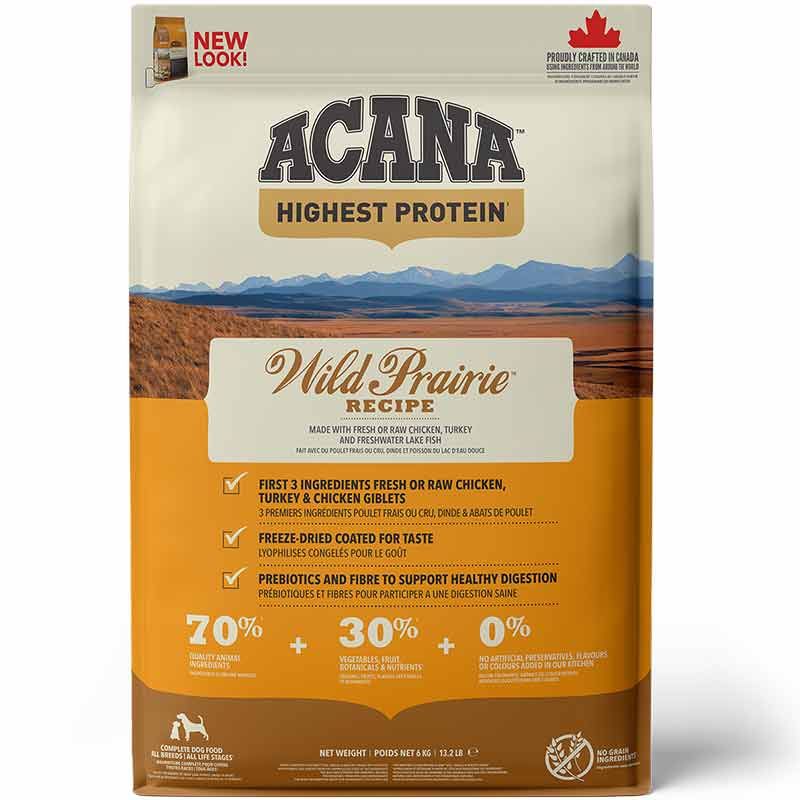 Acana Wild Prairie Dog Recipe 6 kg