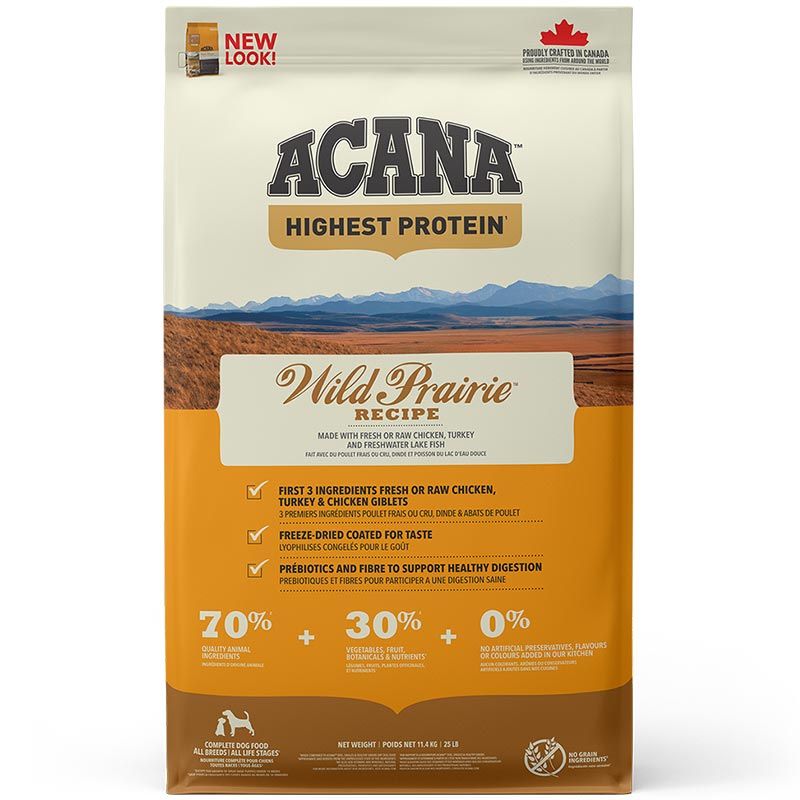 Acana Wild Prairie Dog Recipe 11,4 kg