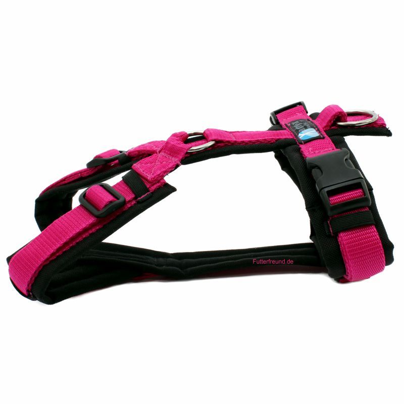 Anny-x Brustgeschirr Fun, Gr. XXS, schwarz/pink
