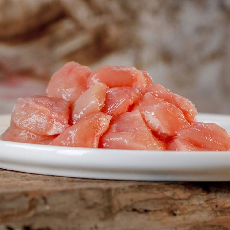 Barfgold Hühnermuskelfleisch, mager, gewürfelt 1000g