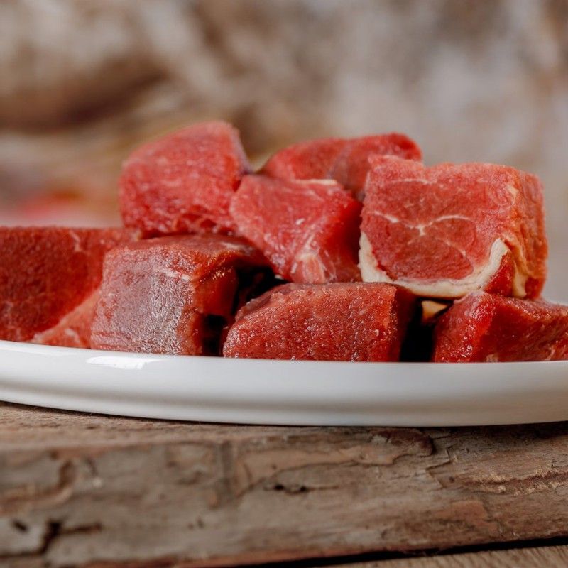 Barfgold Pferdemuskelfleisch, gewürfelt 1000g