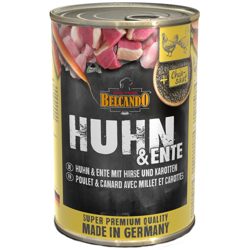 Belcando Huhn & Ente mit Hirse und Karotten 400g