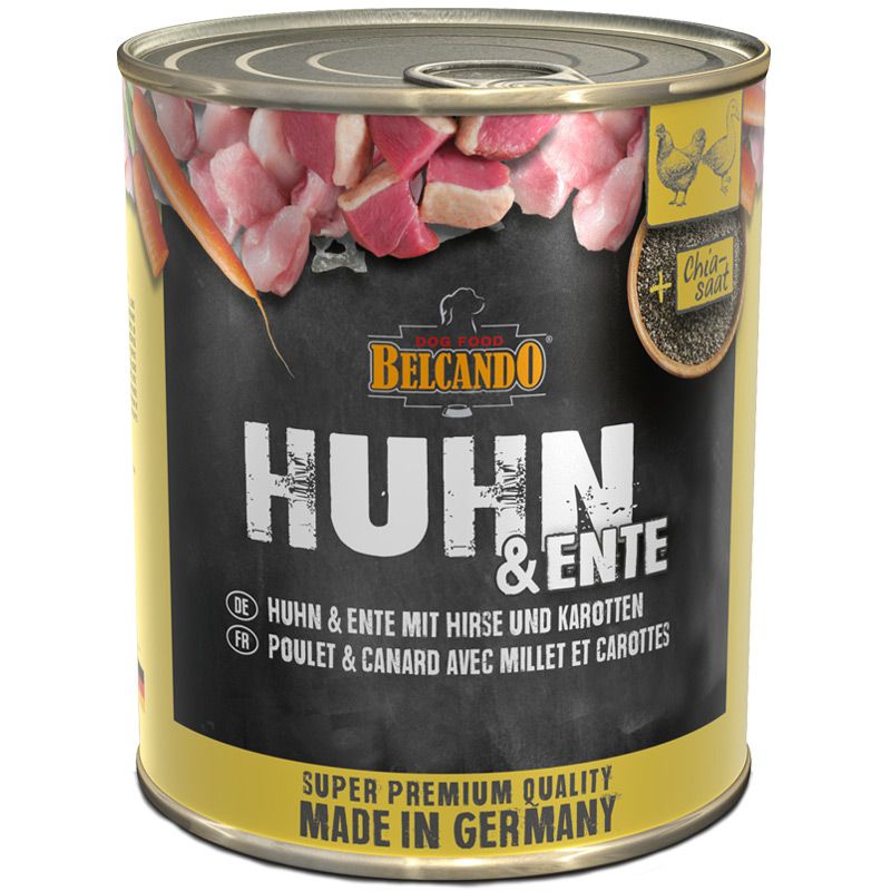 Belcando Huhn & Ente mit Hirse und Karotten 800g