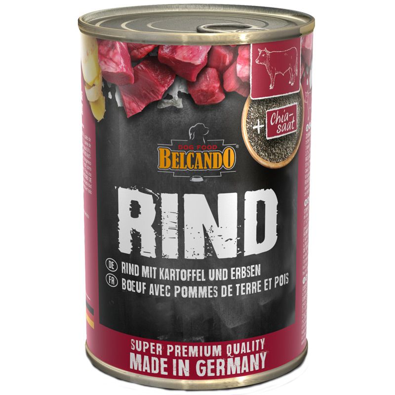 Belcando Rind mit Kartoffeln und Erbsen 400g
