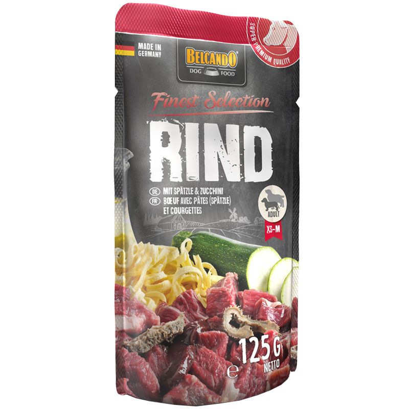 Belcando Rind mit Spätzle & Zucchini 125g