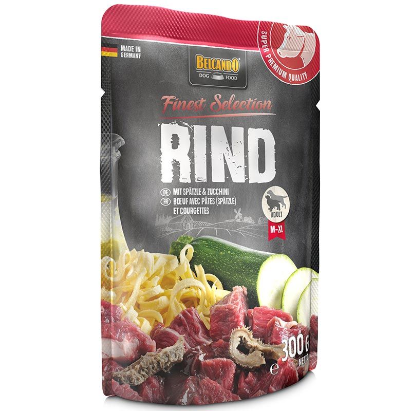 Belcando Rind mit Spätzle & Zucchini 300g