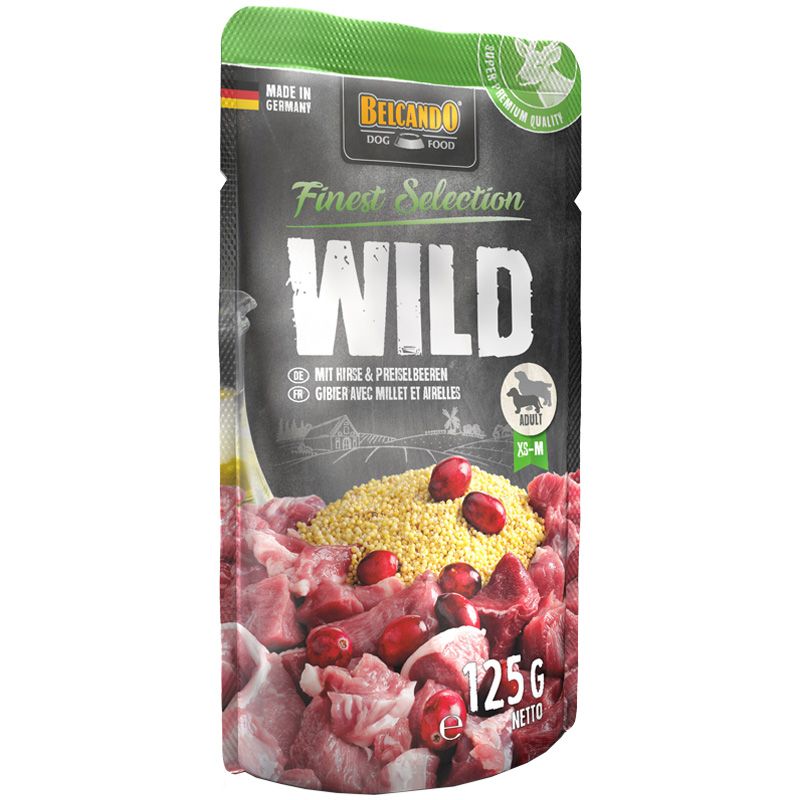 Belcando Wild mit Hirse & Preiselbeeren 125g