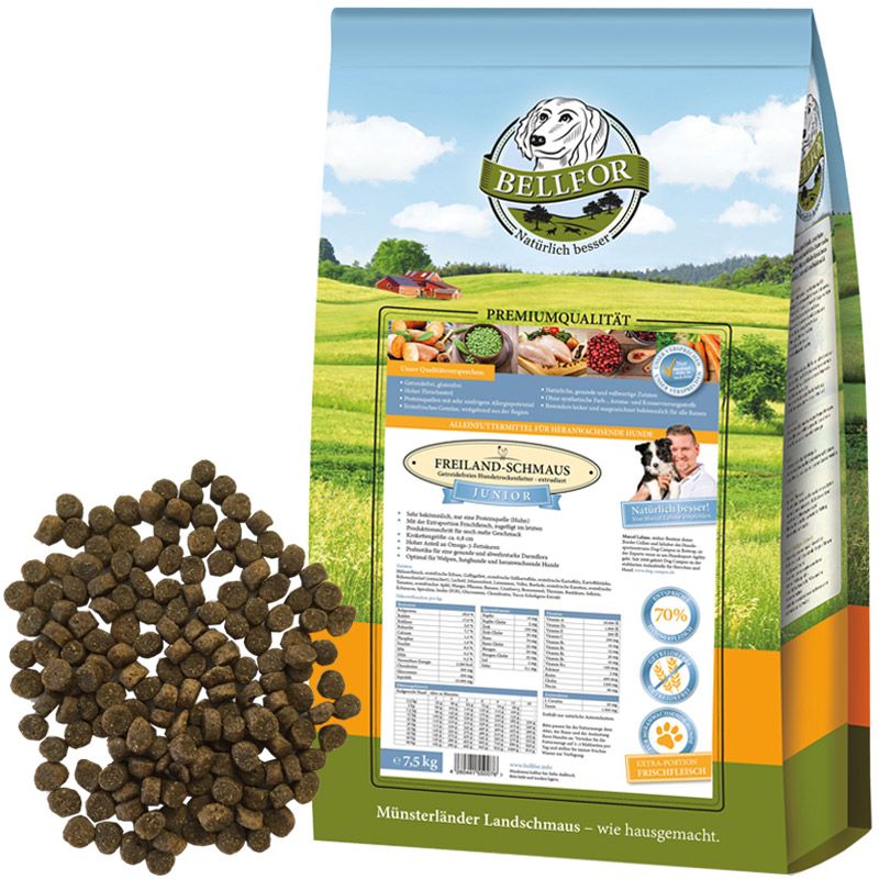 Bellfor Freiland Schmaus Junior 2,5kg
