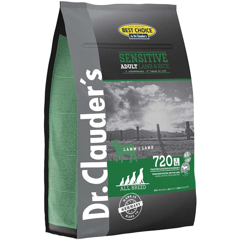 Dr. Clauders Best Choice Adult Lamm + Reis 350g
