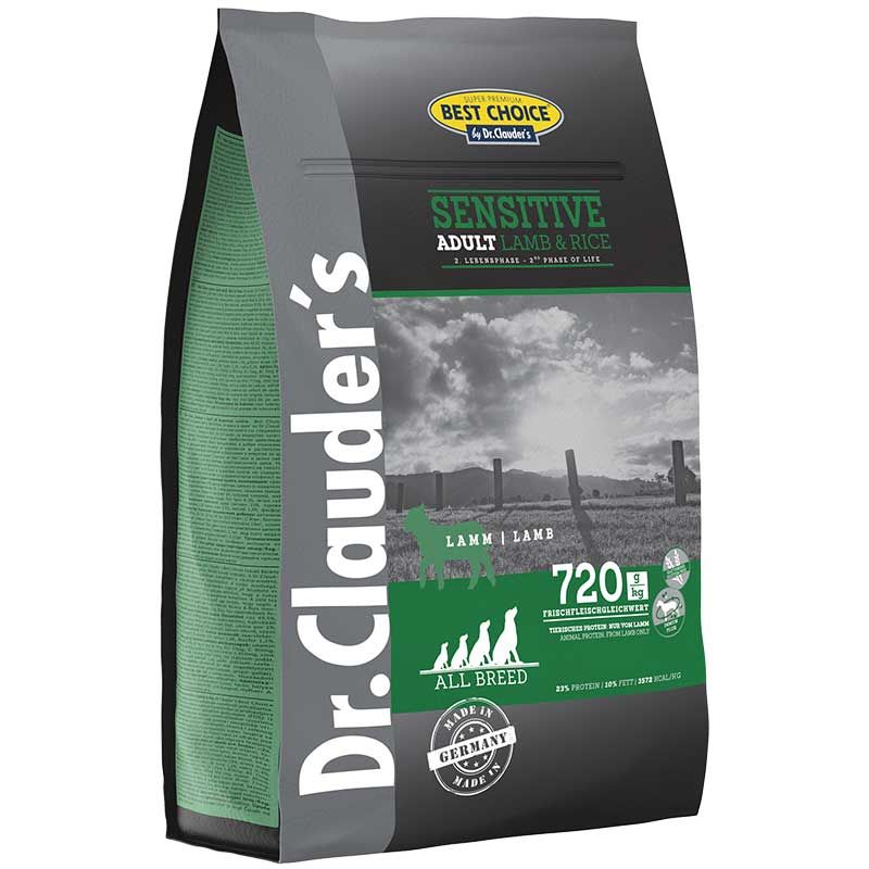 Dr. Clauders Best Choice Adult Lamm + Reis 4 kg