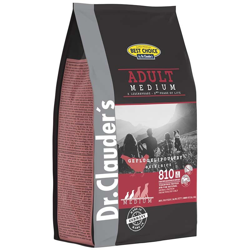 Dr. Clauders Best Choice Adult Medium 350g