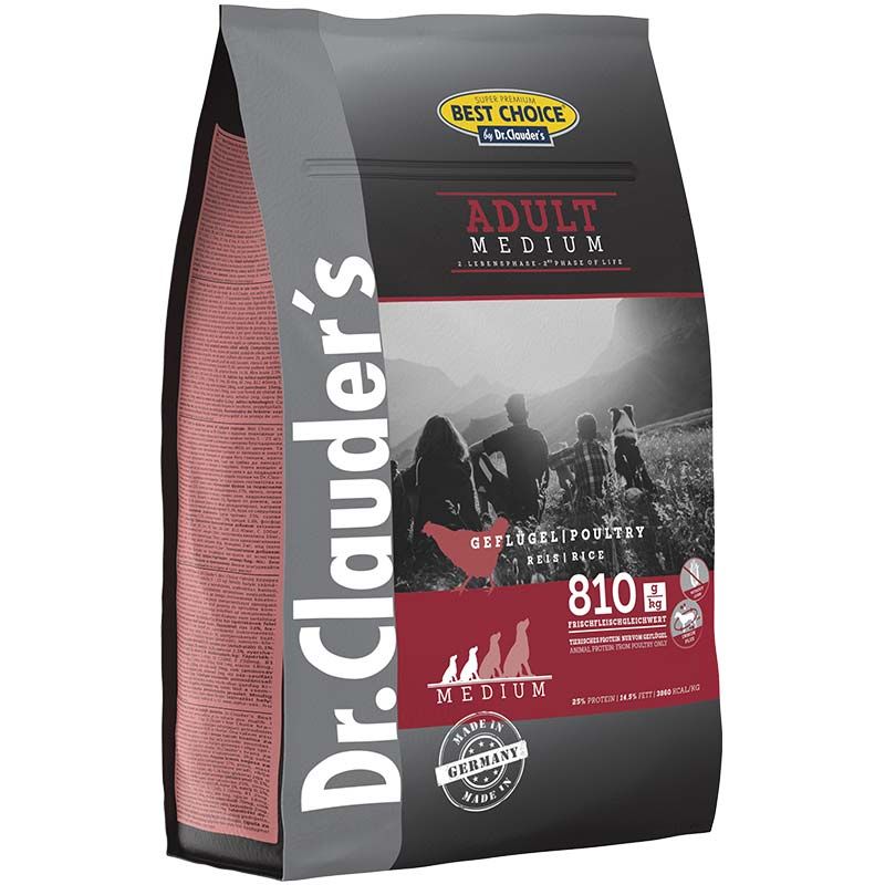 Dr. Clauders Best Choice Adult Medium 4 kg